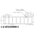 2 in W x 1 in L High-Gloss Film Inkjet Labels, 8 in OD, 3 in Core, White, Standard Adhesive, No Perf, 2 Rolls, 5000 Labels/Roll, 1 Case (10000 labels), Black Rhino Preferred
