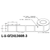 2 in W x 4 in L High-Gloss Film Inkjet Labels, 8 in OD, 3 in Core, White, Standard Adhesive, No Perf, 2 Rolls, 1360 Labels/Roll, 1 Case (2720 labels), Black Rhino Preferred