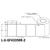 4 in W x 3 in L High-Gloss Film Inkjet Labels, 4 in OD, 2 in Core, White, Standard Adhesive, No Perf, 8 Rolls, 350 Labels/Roll, 1 Case (2800 labels), Black Rhino Preferred