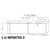 4 in W x 8 in L Matte Paper Inkjet Labels, 8 in OD, 3 in Core, White, Standard Adhesive, No Perf, 2 Rolls, 750 Labels/Roll, 1 Case (1500 labels), Black Rhino Preferred