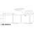 4 in W x 4 in L DT Matte Paper Labels, 5 in OD, 1 in Core, White, All-Temp Permanent Adhesive, Perf, 700 Labels/Roll, 12 Rolls/Case, 1 Case (8,400 Labels), Black Rhino Stock Labels
