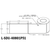 4 in W x 8 in L DT Matte VL Paper Uncoated Labels, 5 in OD, 1 in Core, White, General Purpose Permanent Adhesive, Perf, 350 Labels/Roll, 12 Rolls/Case, 1 Case (4,200 Labels), Black Rhino Stock Labels