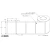 4 in W x 3 in L TT Matte Paper Labels, 4 in OD, 1 in Core, White, General Purpose Permanent Adhesive, Perf, 500 Labels/Roll, 12 Rolls/Case, 1 Case (6,000 Labels), Black Rhino Stock Labels