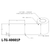4 in W x 6 in L TT Matte Paper Tags, 8 in OD, 3 in Core, White, Perf, 895 Tags/Roll, 4 Rolls/Case, 1 Case (3,580 Tags), Black Rhino Stock Labels