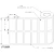 2 in W x 1 in L, 2 Across, TT Matte Paper Labels, 8 in OD, 3 in Core, White, General Purpose Permanent Adhesive, Perf, 11,000 Labels/Roll, 4 Rolls/Case, 1 Case (44,000 Labels), Black Rhino Stock Labels