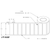 3.5 in W x 1 in L TT Matte Paper Labels, 8 in OD, 3 in Core, White, General Purpose Permanent Adhesive, Perf, 5,500 Labels/Roll, 6 Rolls/Case, 1 Case (33,000 Labels), Black Rhino Stock Labels