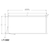 3.5 in W x 8 in L TT Matte Paper Labels, Fanfold, White, General Purpose Permanent Adhesive, Perf, 8.125 in Fanfold Length, 1,250 Labels/Stack, 3 Stacks/Case, 1 Case (3,750 Labels), Black Rhino Stock Labels