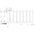 4 in W x 1 in L TT Matte Paper Labels, Fanfold, White, General Purpose Permanent Adhesive, Perf, 11.125 in Fanfold Length, 12,500 Labels/Stack, 2 Stacks/Case, 1 Case (25,000 Labels), Black Rhino Stock Labels