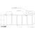 4 in W x 1.875 in L TT Matte Paper Labels, 8 in OD, 3 in Core, White, General Purpose Permanent Adhesive, Perf, 3,550 Labels/Roll, 4 Rolls/Case, 1 Case (14,200 Labels), Black Rhino Stock Labels