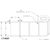 4 in W x 2.5 in L TT Matte Paper Labels, 8 in OD, 3 in Core, White, General Purpose Permanent Adhesive, Perf, 2,500 Labels/Roll, 4 Rolls/Case, 1 Case (10,000 Labels), Black Rhino Stock Labels