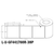 4 in W x 4 in L IJ High-Gloss Film Labels, 8 in OD, 3 in Core, White, General Purpose Permanent Adhesive, Perf, 1,760 Labels/Roll, 4 Rolls/Case, 1 Case (7,040 Labels), Black Rhino Stock Labels