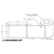 4 in W x 6 in L IJ Matte Film - BS5609 Certified Labels, 4 in OD, 2 in Core, White, Freezer Grade Adhesive, Perf, 200 Labels/Roll, 12 Rolls/Case, 1 Case (2,400 Labels), Black Rhino Preferred