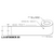 3 in W x 600 ft L IJ High-Gloss Film Continuous Roll, 8 in OD, 3 in Core, White, General Purpose Permanent Adhesive, No Perf, 600 Feet/Roll, 4 Rolls/Case, 1 Case (2,400 Feet), Black Rhino Stock Labels
