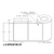 6 in W x 4 in L IJ High-Gloss Paper Labels, 6 in OD, 3 in Core, White, General Purpose Permanent Adhesive, No Perf, 875 Labels/Roll, 4 Rolls/Case, 1 Case (3,500 Labels), Black Rhino Stock Labels