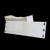 4 in W x 12 in L IJ Matte Film Tags, Fanfold, White, Perf, 12 in Fanfold Length, With Black Marks, 500 Tags/Stack, 2 Stacks/Case, 1 Case (1,000 Tags), Black Rhino Stock Labels