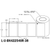 4 in W x 2 in L IJ Matte Film - BS5609 Certified Labels, 8 in OD, 3 in Core, White, High Performance Permanent Adhesive, No Perf, 2,540 Labels/Roll, 4 Rolls/Case, 1 Case (10,160 Labels), Black Rhino Stock Labels