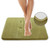 Memory Foam Bathroom Mat 3 Piece Set (Green Olive)