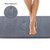 Memory Foam Bathroom Runner Mat (Gray)