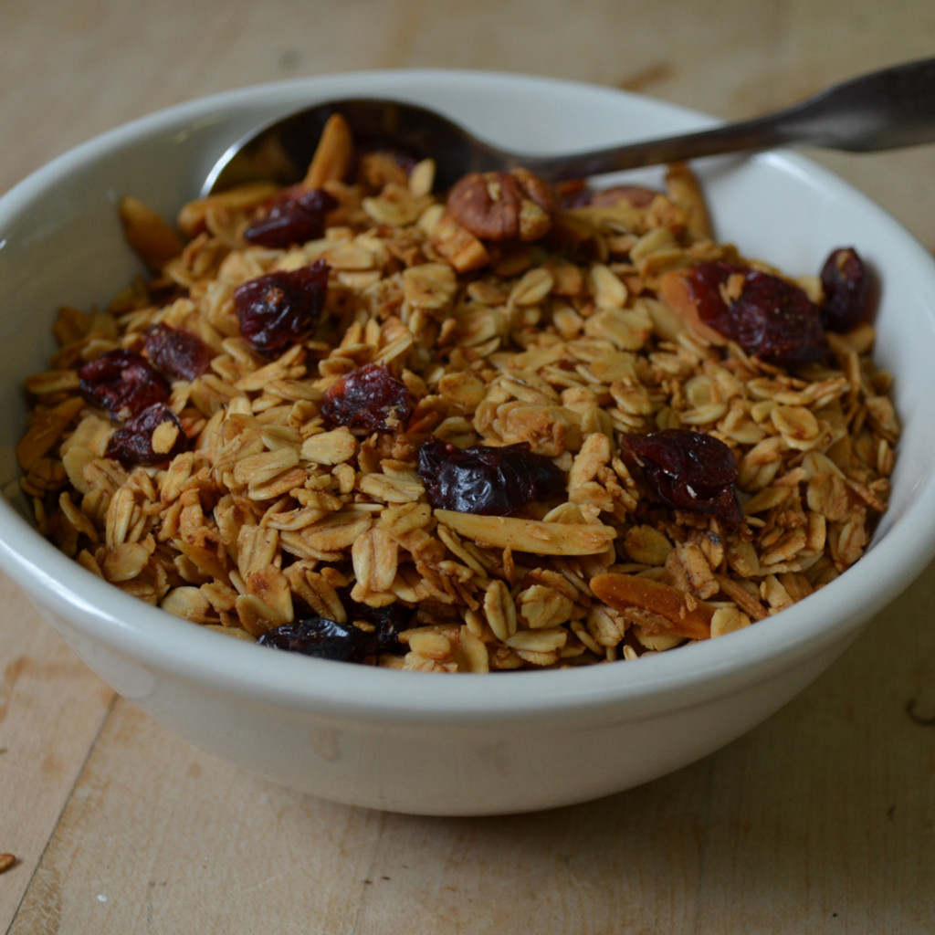 Cranberry Granola Koinonia Farm handmade mid