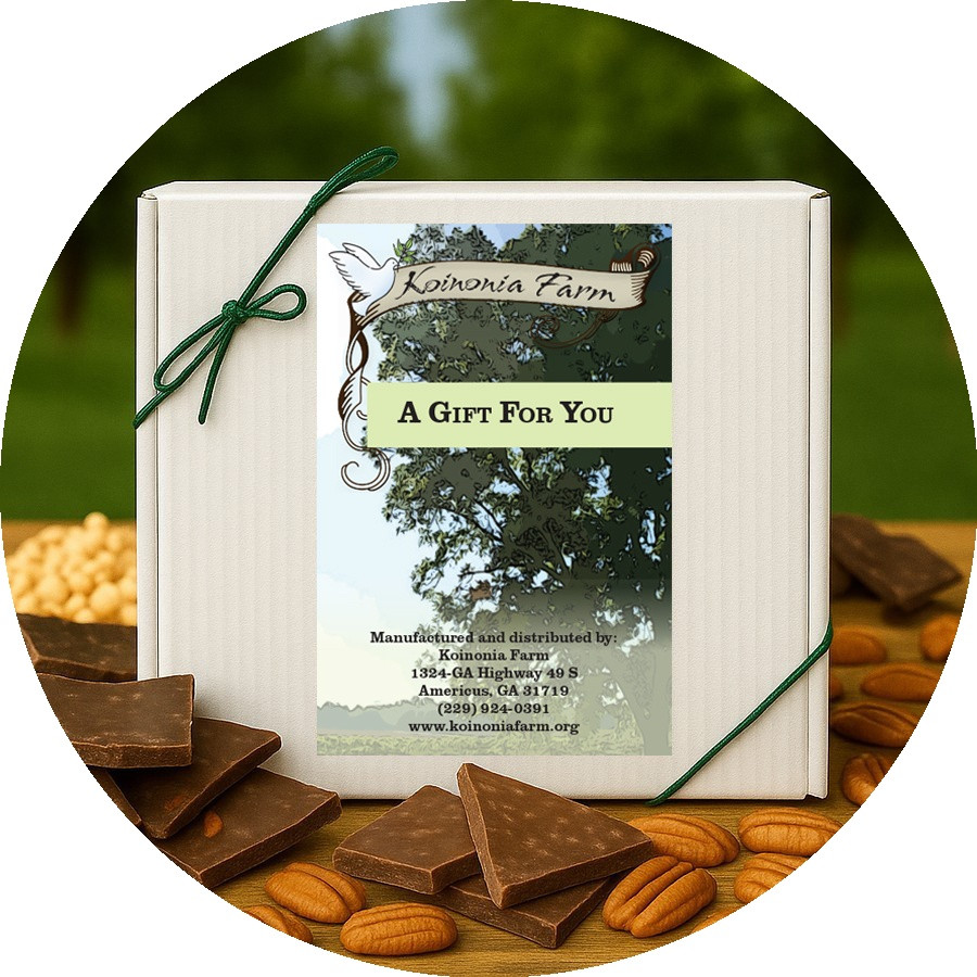 Koinonia Farm Fair Trade Chocolate Sampler Box