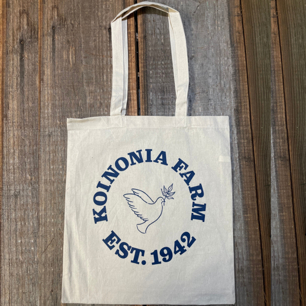 Koinonia Farm Tote Bag with Handles