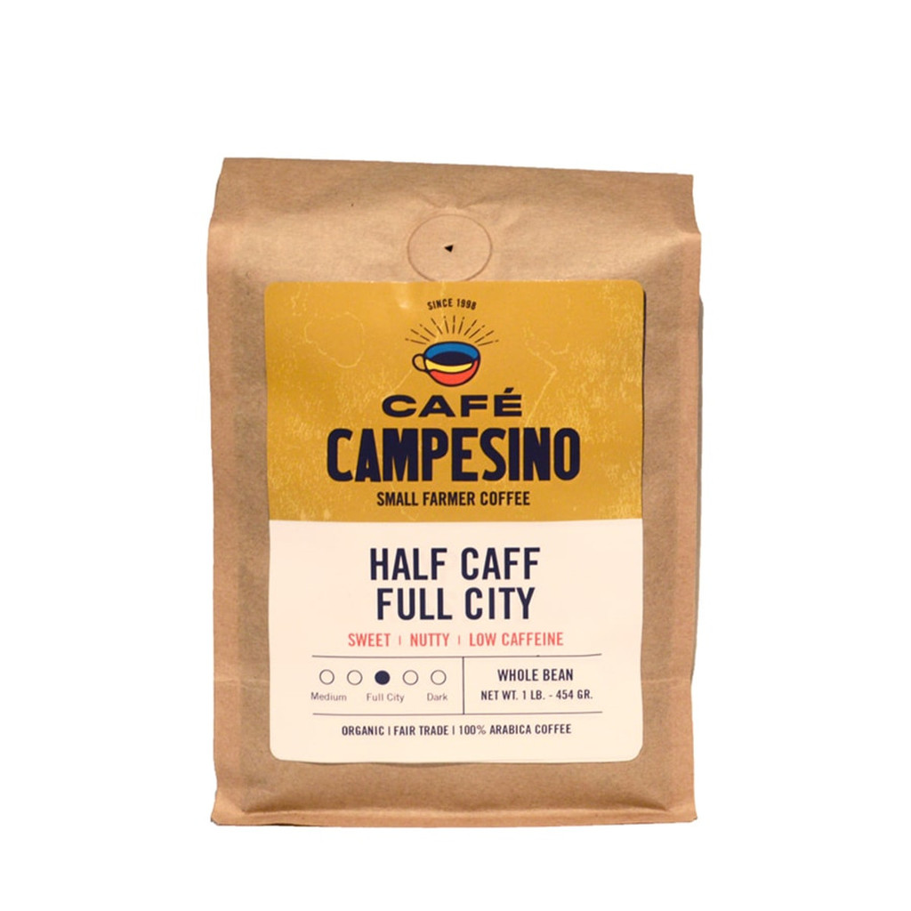 Half Caff Full City Fair Trade Coffee