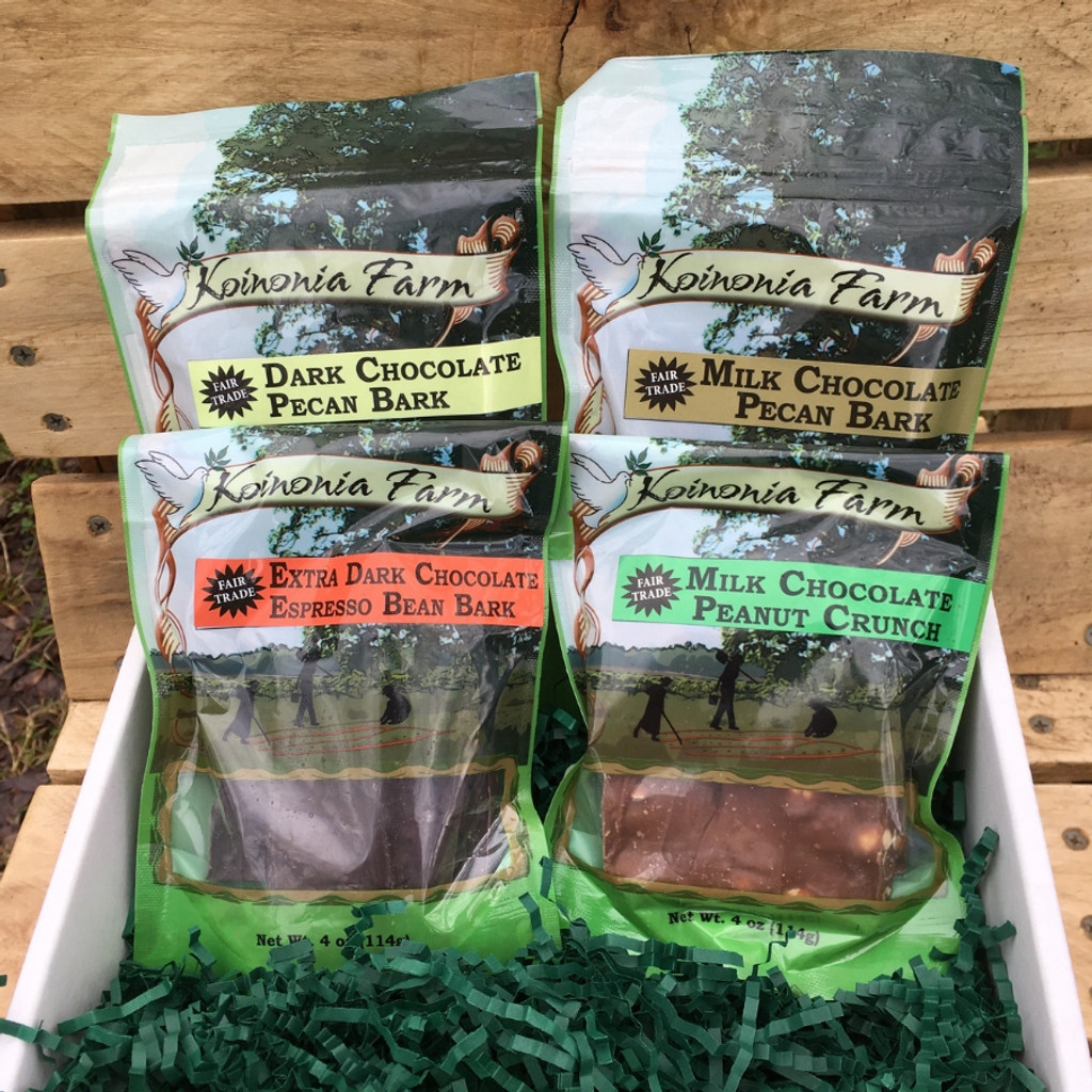Fair Trade Chocolate Sampler Box with bags