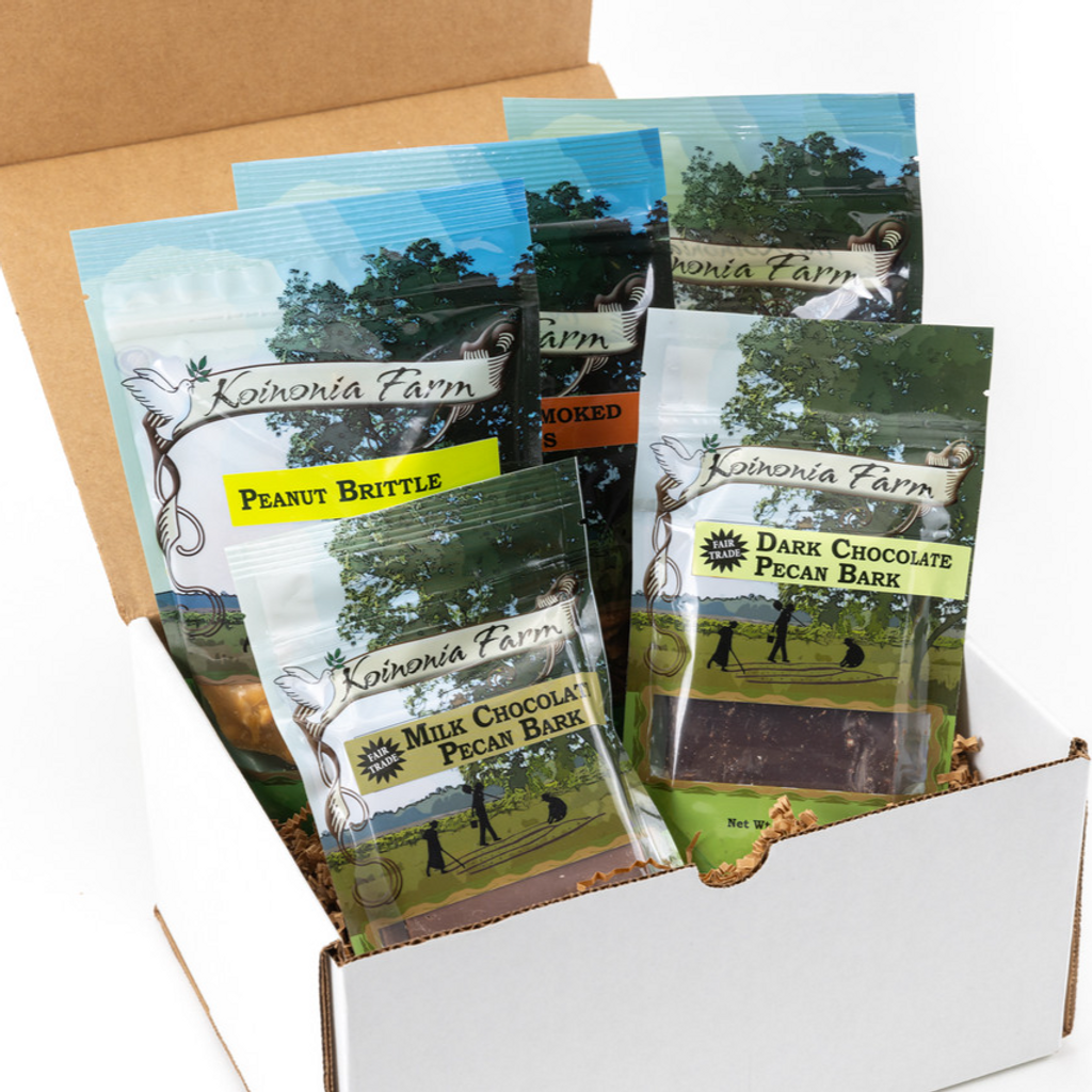 An open Gift Box showing 5 items