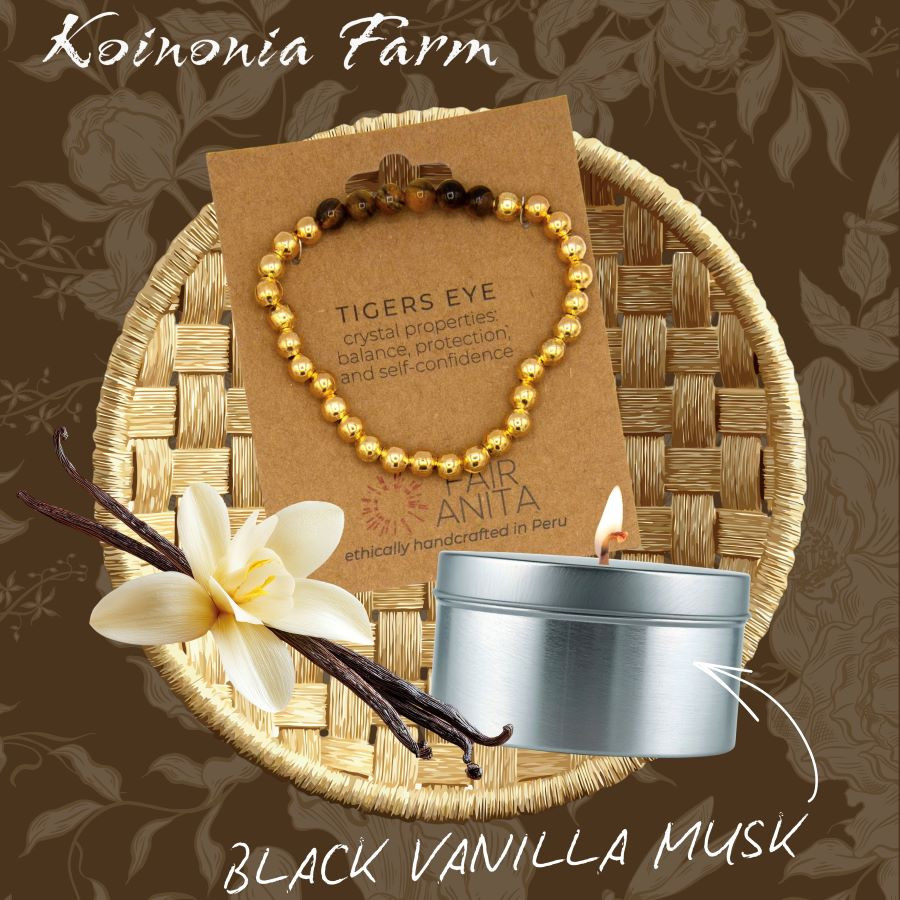 Black Vanilla Musk Candle Gift Box