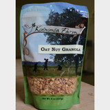 Koinonia Farm Handmade Oat Nut Granola 8 oz bag front