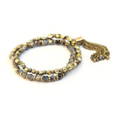 Dark Charm Bracelet Stack Dark Charm Bracelet Stack