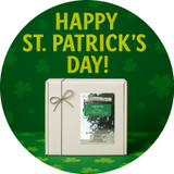 A green and white Happy St. Patrick's Day Standard Plus Gift Box