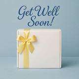A white Get Well Soon Deluxe Box