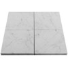 Carrara White Italian Polished Marble 6” x 6” Tile