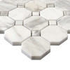 Calacatta Gold Marble Octagon Polished Mosaic Tile