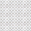 Bianco Dolomite Marble Dotty Mosaic Tile with Crema Dots Honed