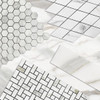 3x6 Calacatta Gold Italian Marble Subway Tile Honed Bathroom Tile and Kitchen Backsplash