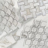12x24 Calacatta Gold Italian Marble Tile Honed Bathroom Tile and Kitchen Backsplash