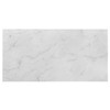 Carrara White Italian Marble 18” x 36” Tile Honed