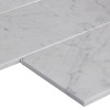 Carrara Marble Italian White Bianco Carrera 9x18 Marble Tile Honed