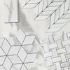 24x24 Calacatta Gold Marble Honed Bathroom Tile and Kitchen Backsplash