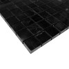 Nero Marquina Black Marble 1x1 Mosaic Tile Polished