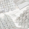 Calacatta Gold Italian Honed Marble 18x36 Tile Bathroom Tile and Kitchen Backsplash