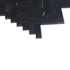 Nero Marquina Black Marble 1x4 Herringbone Mosaic Tile Polished