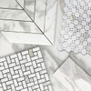Calacatta Gold Italian Honed Marble 24x48 Tile Bathroom Tile and Kitchen Backsplash