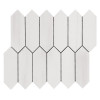 Bianco Dolomite Picket Mosaic Tile Honed