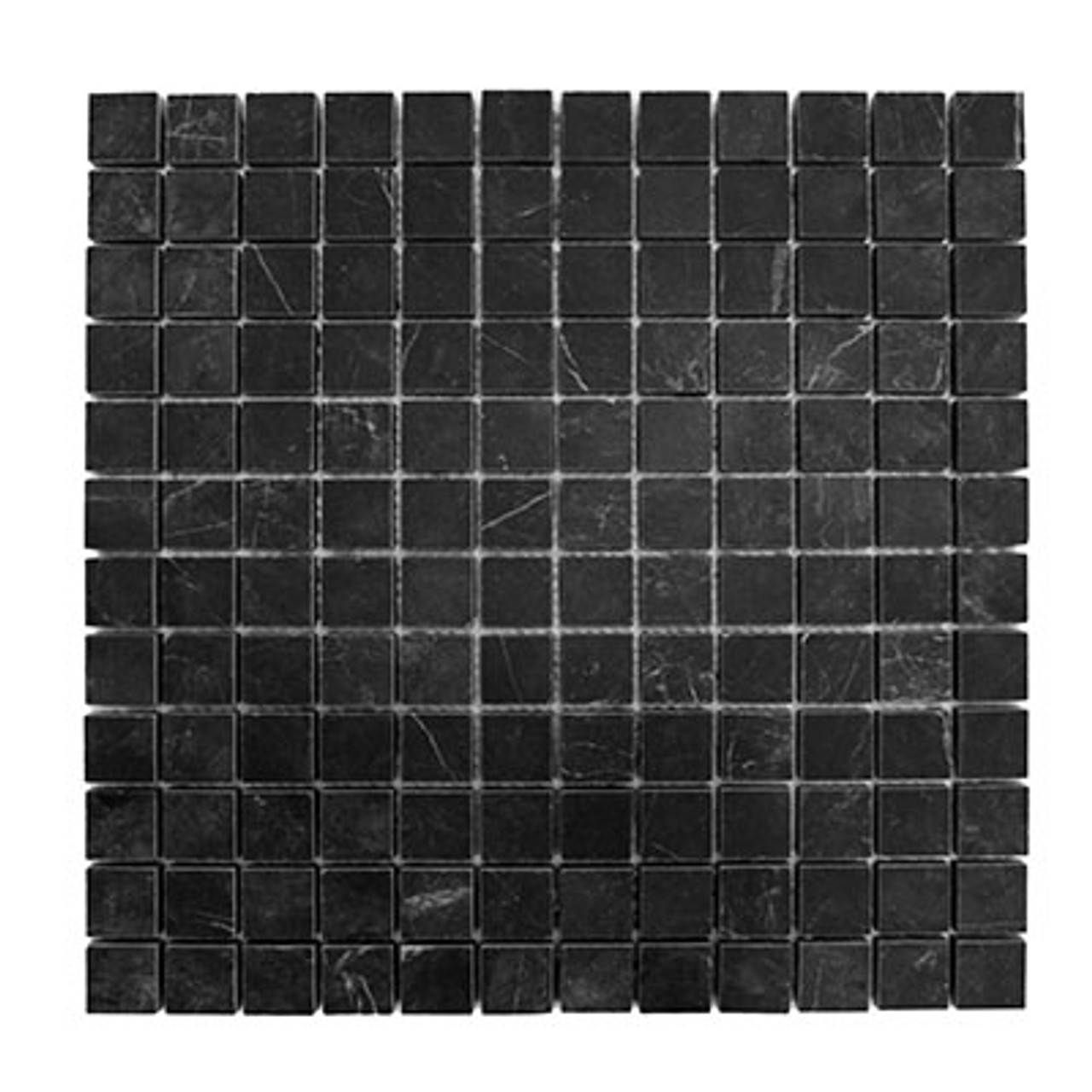 Mont Blanc Marquina Mosaic Glass Tile