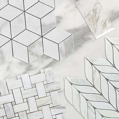 Calacatta Gold Italian Marble 4x12 Subway Tile Honed Bathroom Tile and Kitchen Backsplash