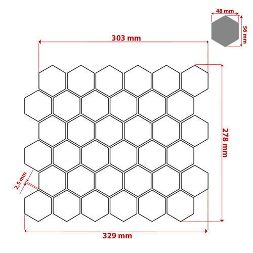 Italian White Carrera Marble Bianco Carrara 2" Hexagon Honed Mosaic Tile