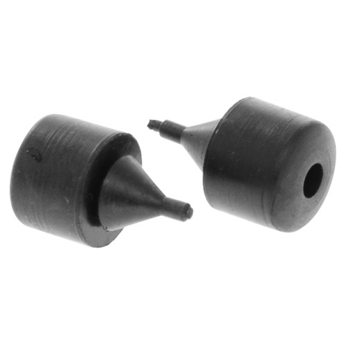 Push-in Door Upper Bumpers for 1955-57 Chevy, Pontiac, Oldsmobile Sedans, Pair